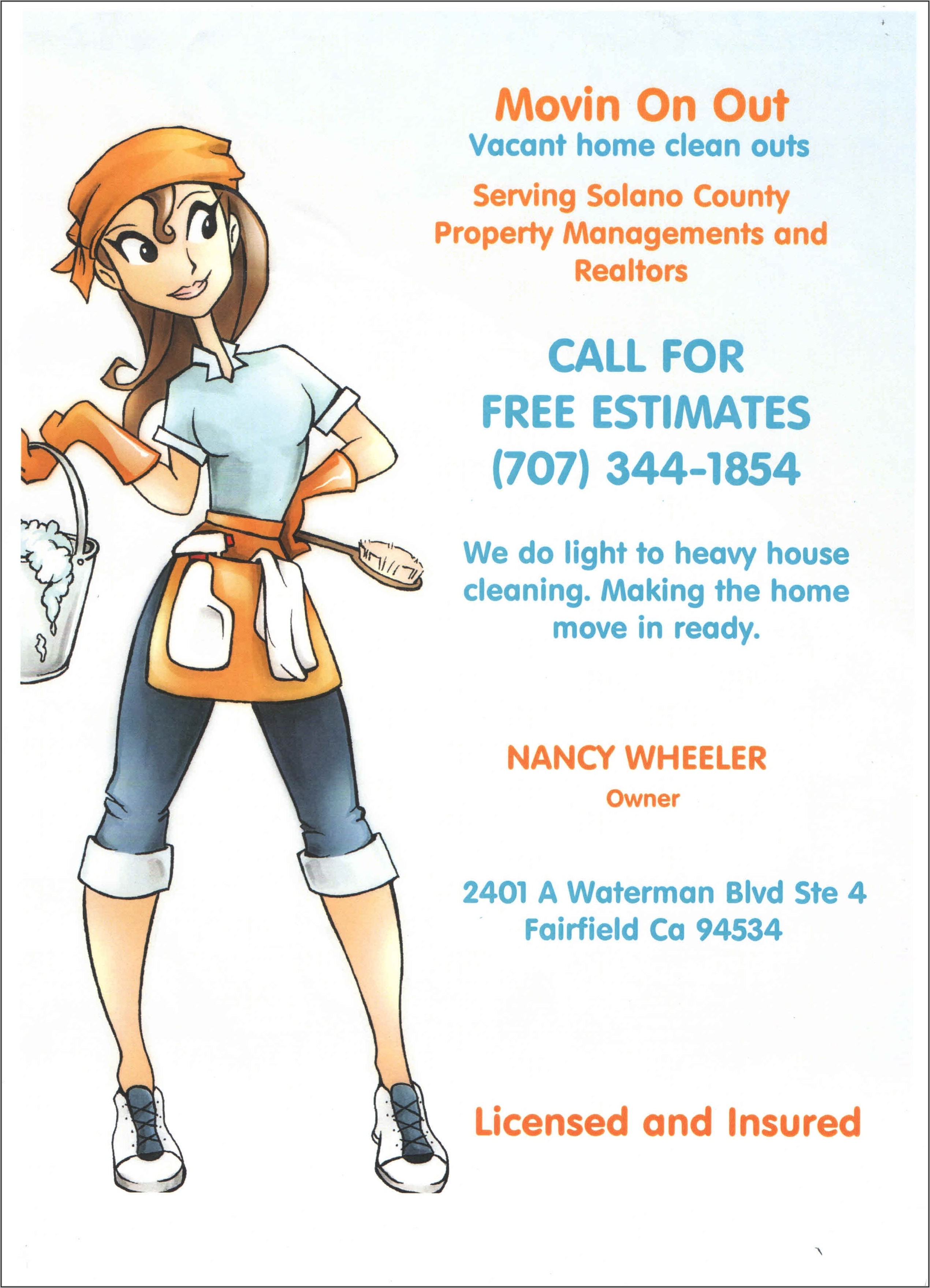Free House Cleaning Flyer Templates Download