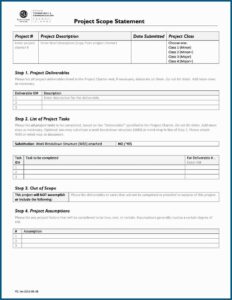 Free Ms Word Project Management Templates
