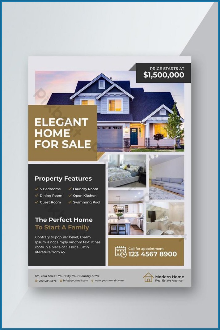Free Real Estate For Sale Flyers Templates