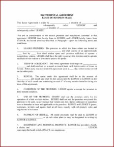 Free Self Employed Hairdresser Contract Template