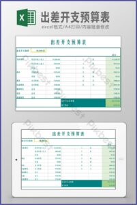 Free Travel Expense Form