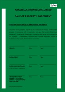 House Sale Contracts Forms
