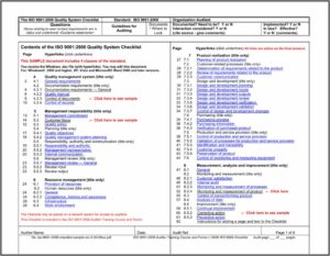 Iso Internal Audit Questions