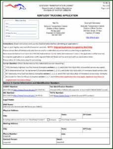 Kentucky Ifta Fuel Tax Forms