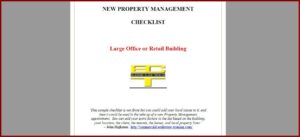 Landlord Property Inspection Checklist Template