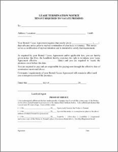 Landlord Tenant Contract Sample