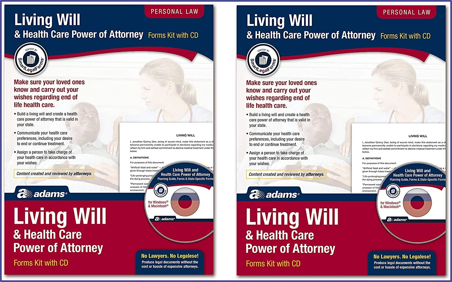 Living Will And Power Of Attorney Forms