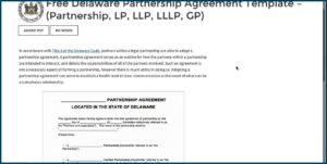 Llp Agreement Template