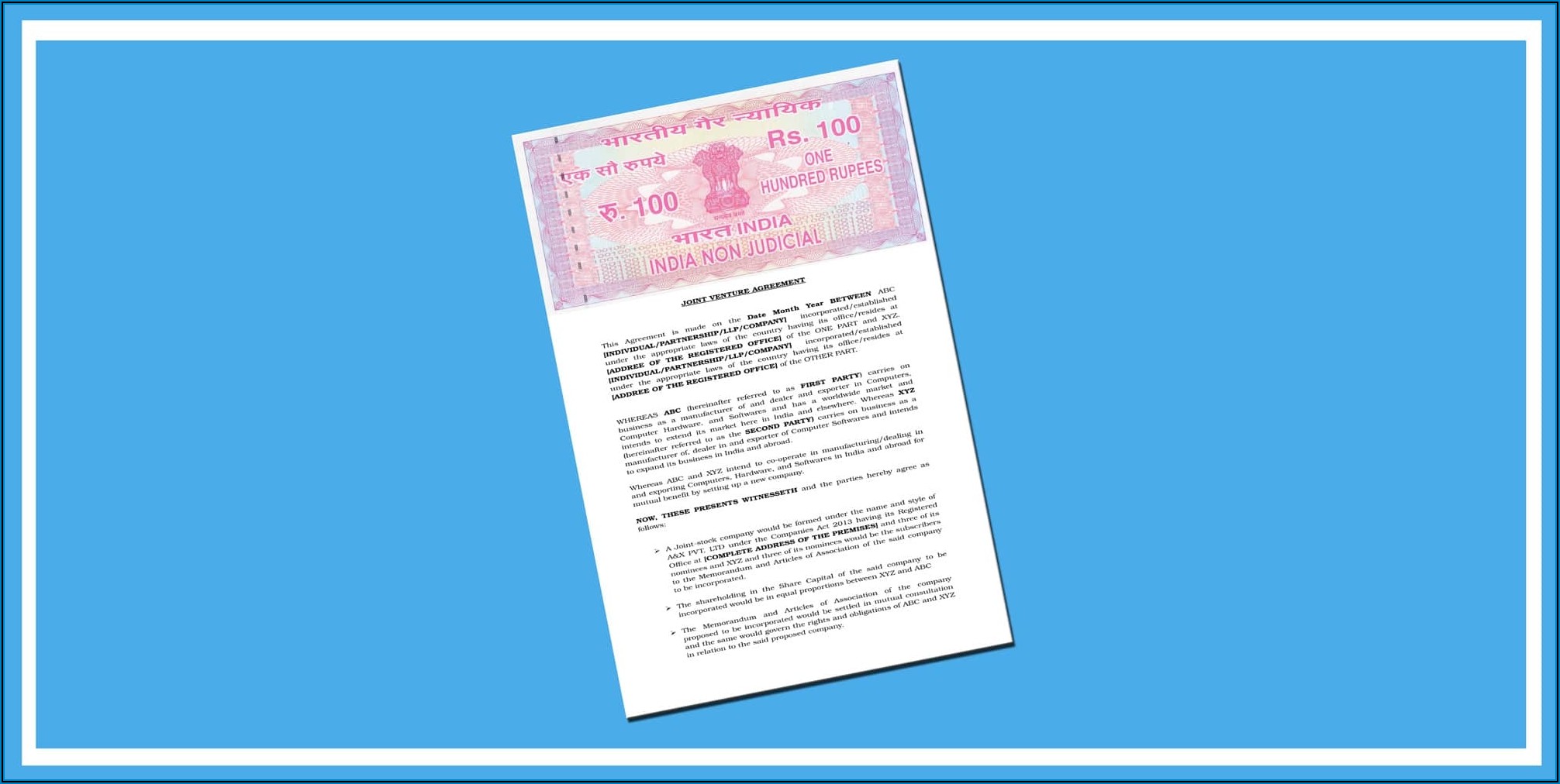 Llp Agreement Template India