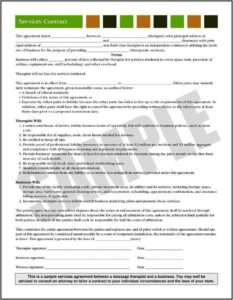 Massage Therapist Business Plan Template