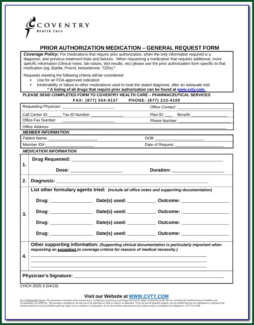 Medicare Part D Prior Authorization Form Express Scripts