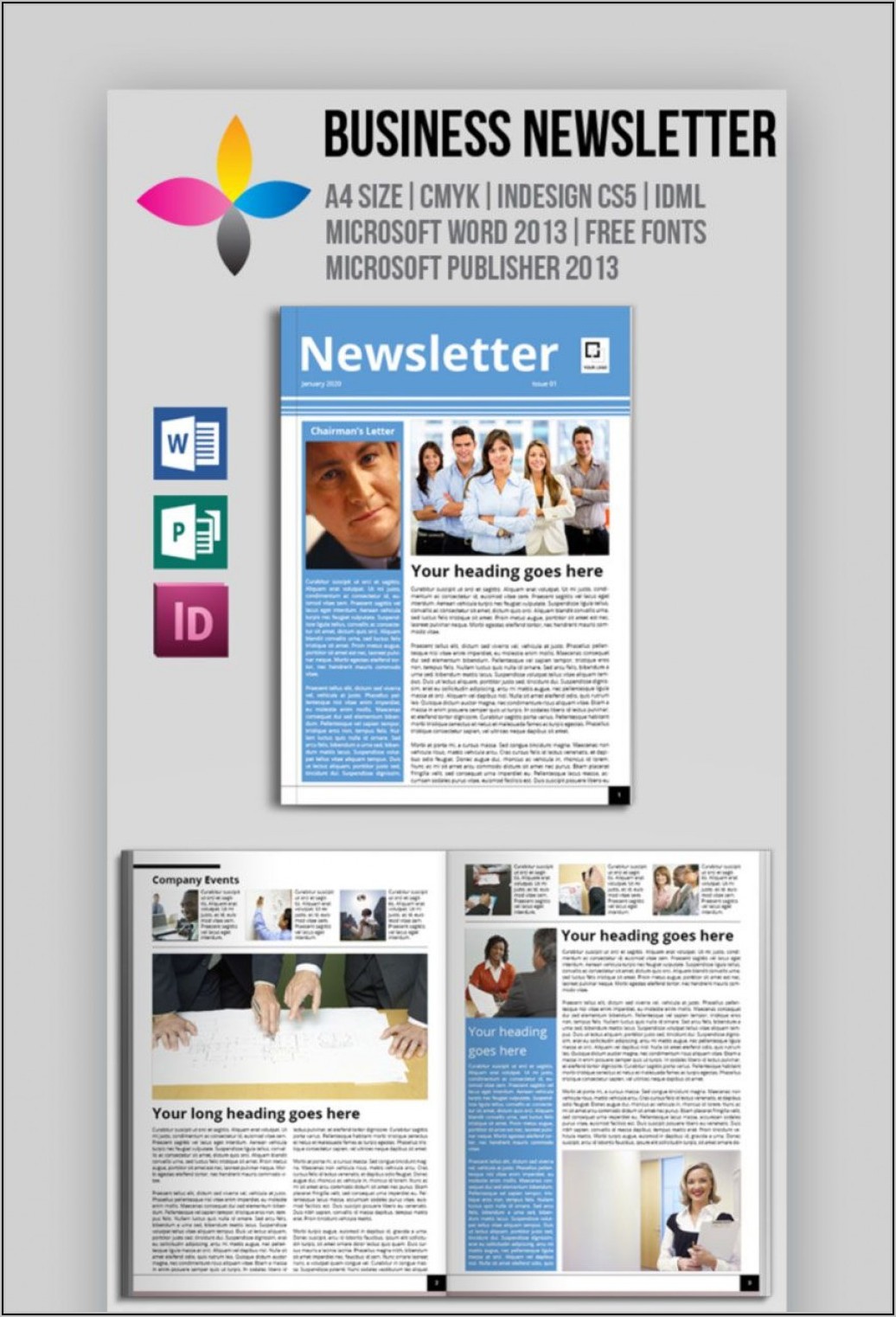 Microsoft Publisher Newsletter Template Free Download