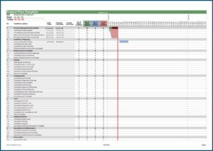 Microsoft Word Project Tracking Template