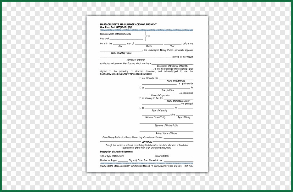 Notary Certificate Forms Online