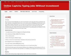 Online Form Filling Jobs In Pakistan Free Registration