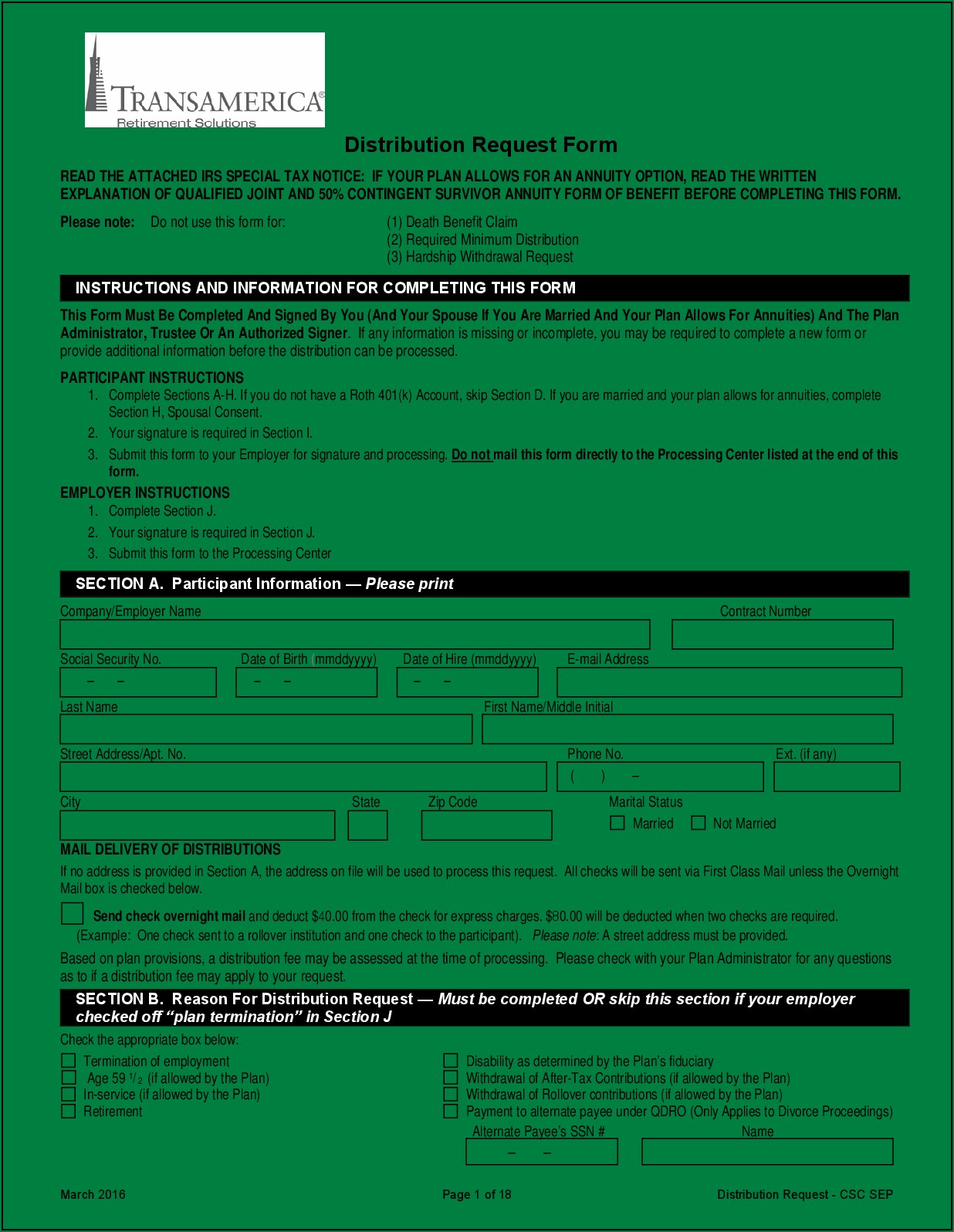 Paychex 401k Distribution Request Form