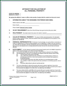Pima County Arizona Probate Forms