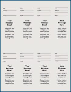 Print Your Own Raffle Tickets Template