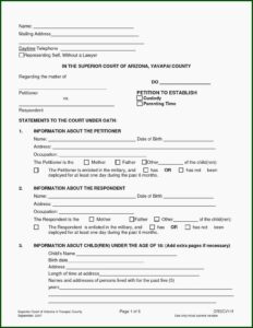 Printable Guardianship Forms