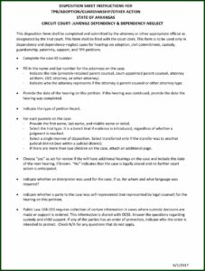 Printable Guardianship Papers Arkansas