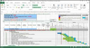 Project Timeline Template Excel