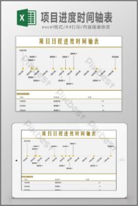 Project Timeline Template Excel Free