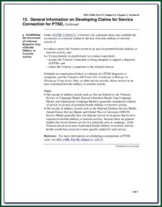 Ptsd Claim Form Va