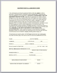 Rental Agreement Template Canada
