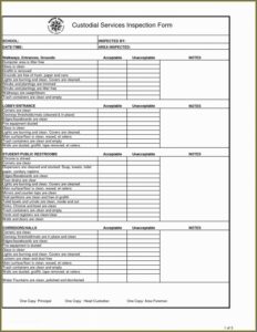 Rental Checklist Template