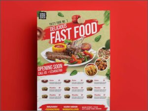 Restaurant Flyer Template Psd Free Download