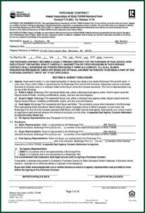 Sale House Agreement Form
