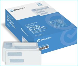 Self Seal Window Envelopes For Quickbooks Checks