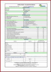 Simple Work Order Form