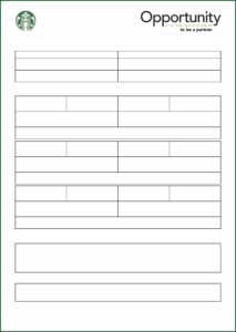 Starbucks Application Form Online