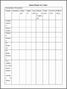 Succession Planning Template Free