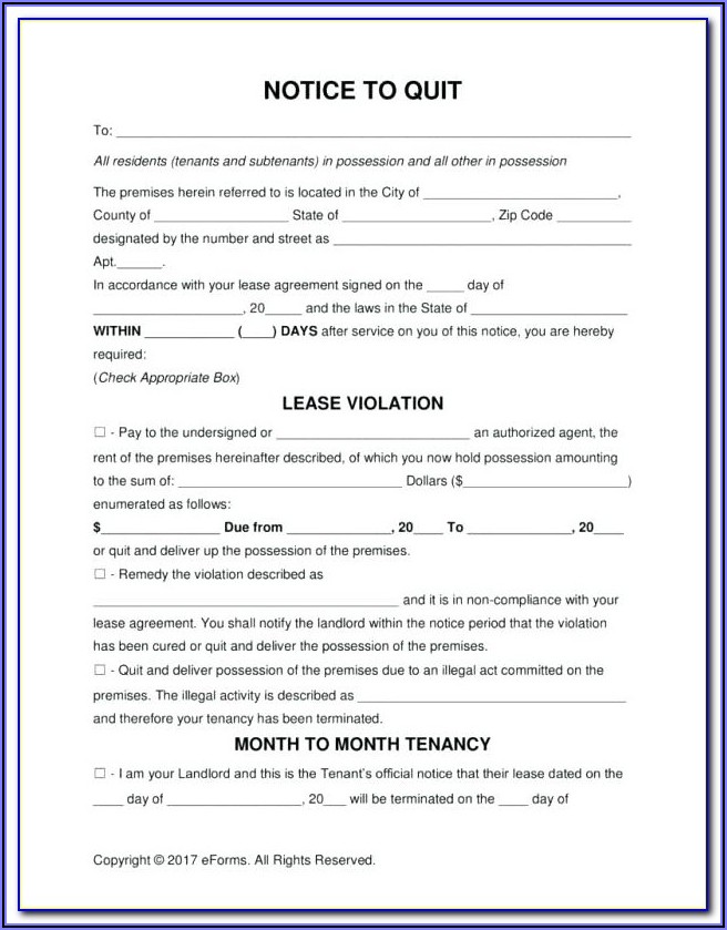 Texas 3 Day Eviction Notice Form Pdf