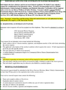 Texas Cdl Medical Exam Form