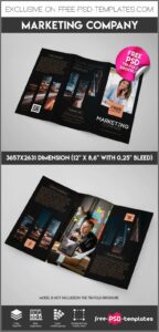 Tri Fold Company Brochure Templates