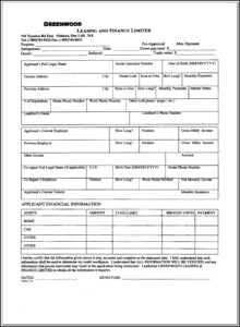 Va Home Loan Application Form