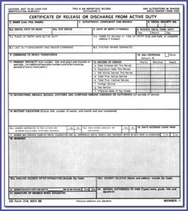 Veterans Affairs Medical Claim Form