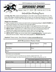 Walk A Thon Registration Form Template
