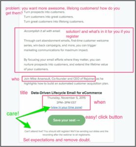 Webinar Invitation Email Samples