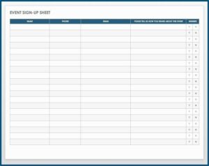 Wedding Planner Template Word Free