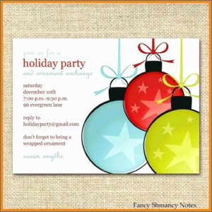 Work Lunch Invitation Template