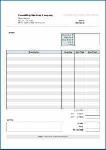 Work Order Format Doc Free Download
