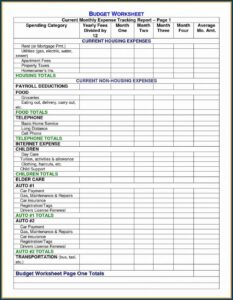Yearly Business Budget Template Excel Free