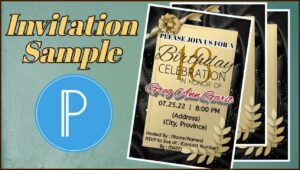 18th Birthday Invitation Sample