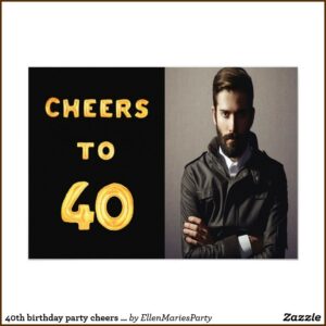 40th Birthday Party Invitation Text