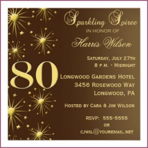 60th Surprise Birthday Invitation Wording