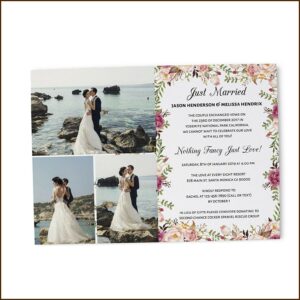 Already Married Reception Invitations